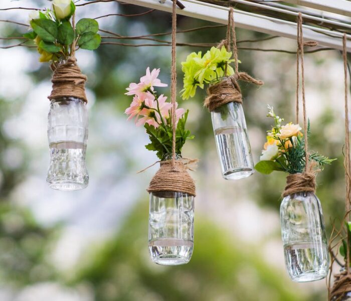 Flores como decoração: guia completo para um casamento com ornamentos naturais